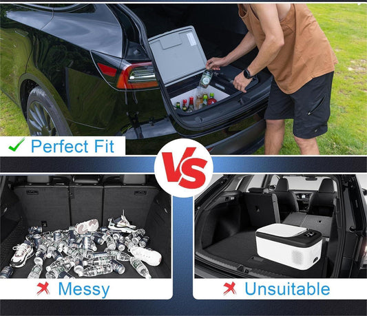 Tesla Model 3 / Y Lower Trunk Refrigerator / Freezer (Plug & Play Electric Powered)