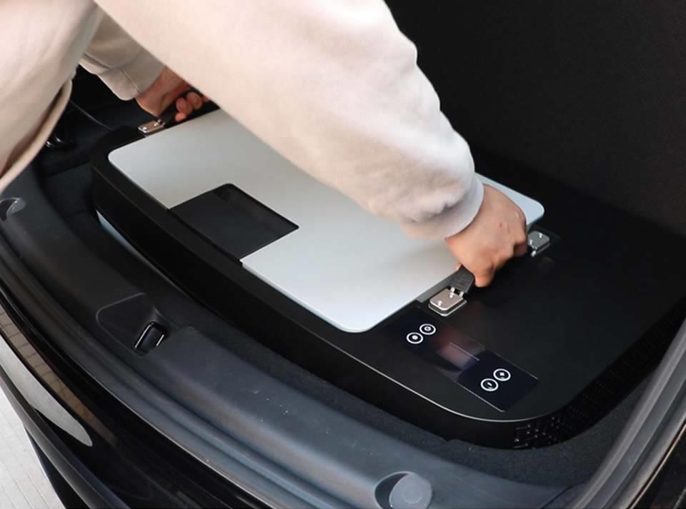 Rear Trunk On-Board Refrigerator for Tesla Model Y and Model 3 ...