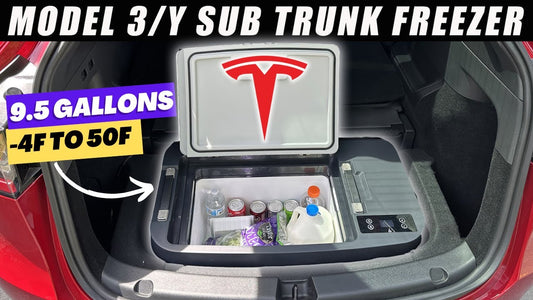 TeslaFridge powerful cooler for Tesla Model 3, Y and X Sub-Trunk