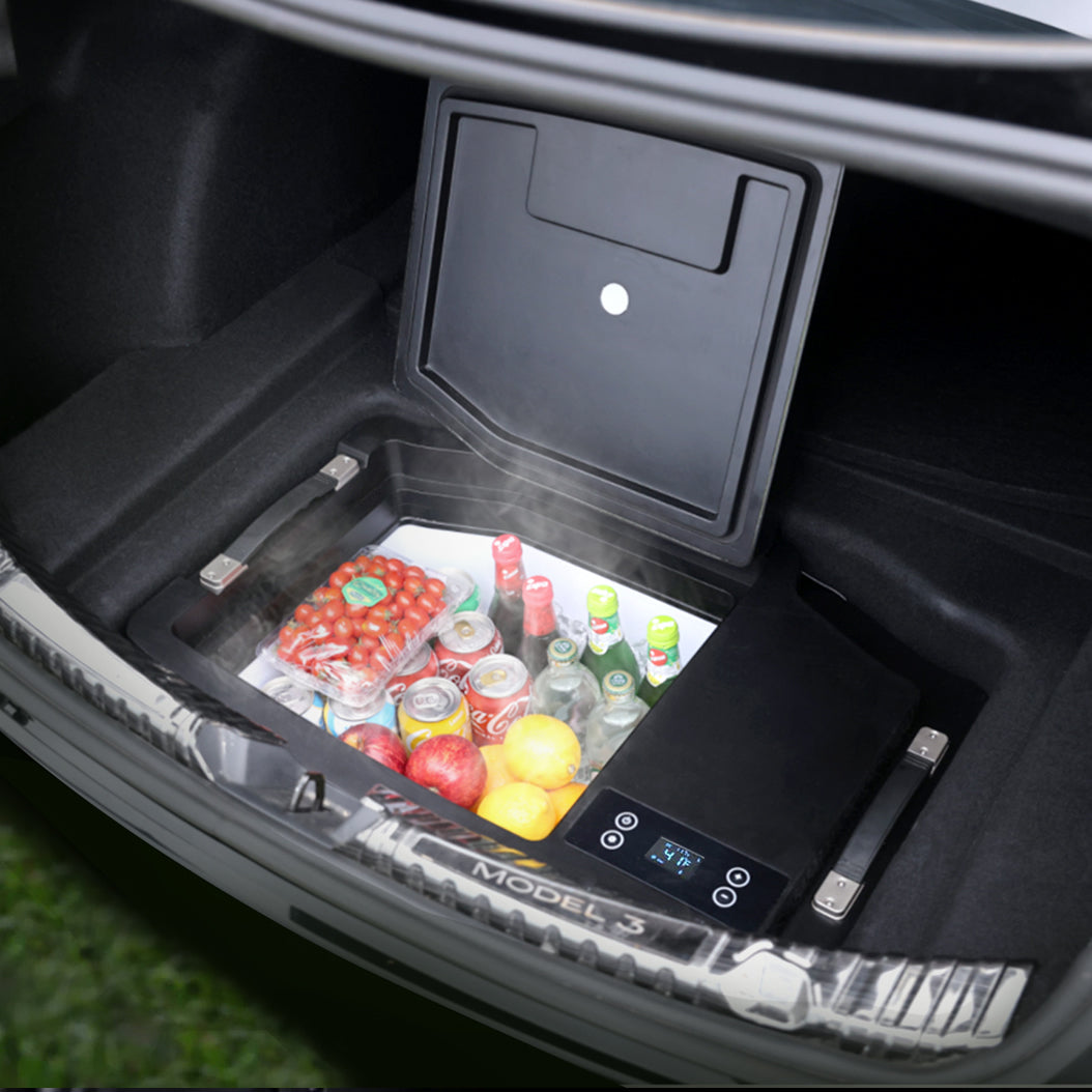 The Tesla Fridge - Portable Freezer for Tesla 3/Y/X Trunk